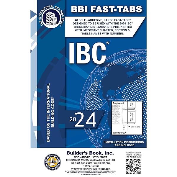 2024 International Mechanical Code (IMC) Fast-Tabs: Builder's Book